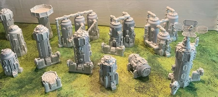 5200 Wargaming - Industrial Can Terrain [Subset]