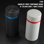  Knurled twist container - f412 remix  3d model for 3d printers