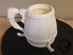 Modelo 3d de Soporte para latas / taza para dados para impresoras 3d