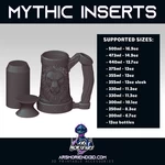  Mythic mugs - lion's brew - can holder / storage container ( mmu / multi-material version added)  3d model for 3d printers