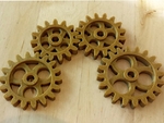  Gears for custom cog work  3d model for 3d printers