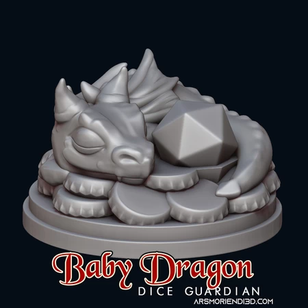 Guardián de Dados de Dragón Bebé