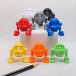  Kenji the print-in-place benchy robot  3d model for 3d printers