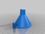  Pet bottle funnel for pet/dog treats  3d model for 3d printers