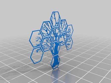 Modelo 3d de Arbol para impresoras 3d