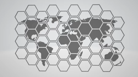 Hexagon map