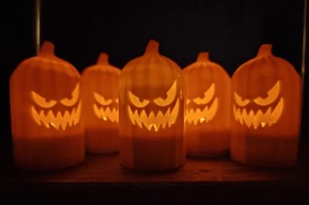 Pumpkin Halloween Tealight