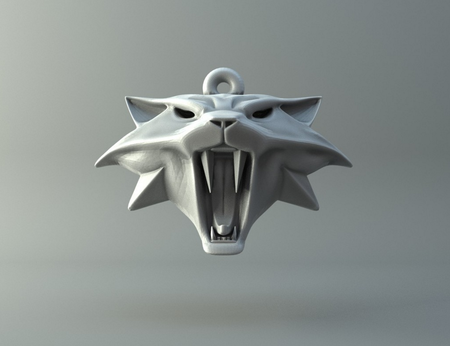  Witcher cat  3d model for 3d printers