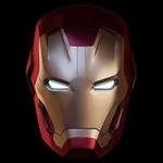  Iron man mark 46 helmet  3d model for 3d printers