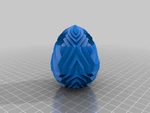 Modelo 3d de Huevos de pascua para impresoras 3d