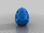  Easter eggs  3d model for 3d printers