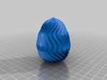 Modelo 3d de Huevos de pascua para impresoras 3d