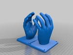 Modelo 3d de De la mano de la percha a la izquierda para impresoras 3d