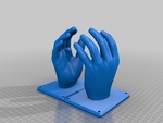  Hand hanger left  3d model for 3d printers