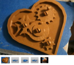  Desktop valentine working gears  3d model for 3d printers