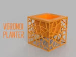 Modelo 3d de Plantador de voronoi para impresoras 3d