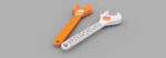  Crescent wrench pair  3d model for 3d printers