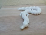  Articulated ice dragon (fixed)  3d model for 3d printers