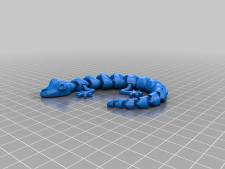  Cat toy lizard  3d model for 3d printers