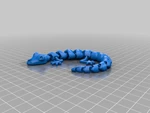 Modelo 3d de Lagarto de juguete para gato para impresoras 3d