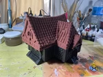  The snoring warrior tavern  3d model for 3d printers