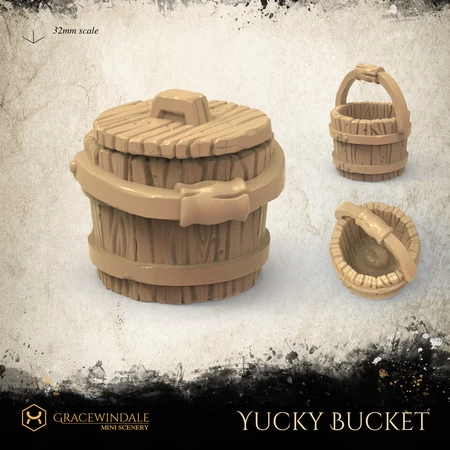  Yucky bucket  3d model for 3d printers