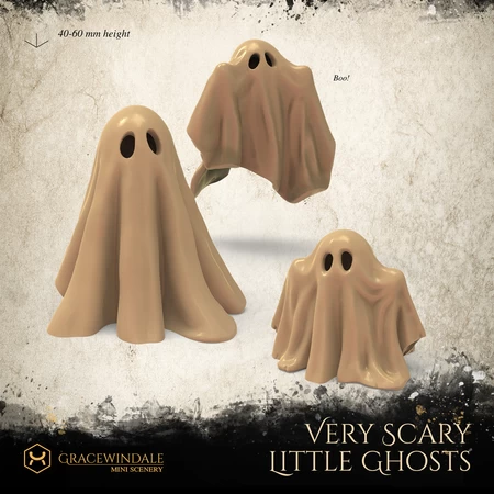  Little ghost v.2  3d model for 3d printers