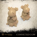  Convicted cow  3d model for 3d printers
