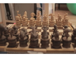  Pokemon chess set  3d model for 3d printers