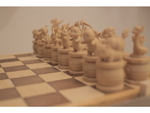  Pokemon chess set  3d model for 3d printers