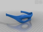 Modelo 3d de Tipo de gafas máscara de ojos para impresoras 3d