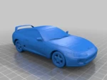  Toyota supra (car)  3d model for 3d printers