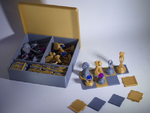  Customizable chess board  3d model for 3d printers