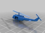 Modelo 3d de Helicóptero de vietnam para impresoras 3d