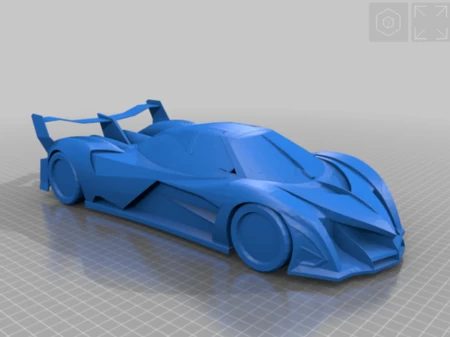  2014 devel sixteen prototype  3d model for 3d printers