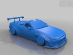  1999 nissan - silvia s15 rocket bunny   3d model for 3d printers