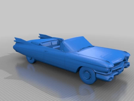  1959 cadillac eldorado biarritz convertible  3d model for 3d printers