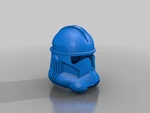 Modelo 3d de Casco clon de star wars para impresoras 3d