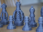 Chess - classic set  3d model for 3d printers