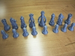  Chess - classic set  3d model for 3d printers