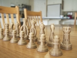  Chess - classic set  3d model for 3d printers