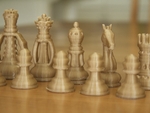  Chess - classic set  3d model for 3d printers