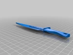  Guardians of the galaxy drax cosplay knives  3d model for 3d printers