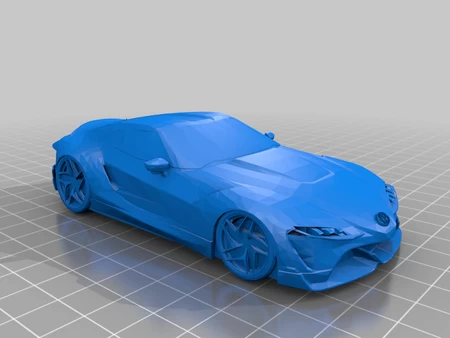  Toyota supra mk5  3d model for 3d printers