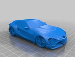  Toyota supra mk5  3d model for 3d printers