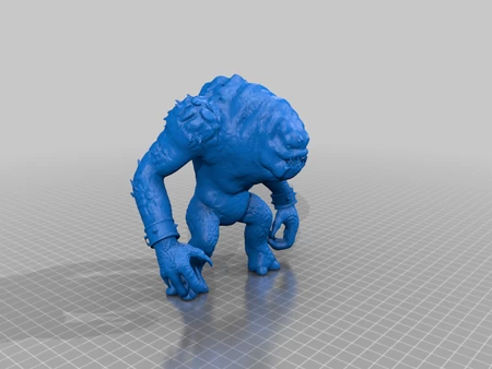 Modelo 3d de Monstruo del rencor de star wars para impresoras 3d