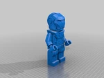  Lego iron man mark 42  3d model for 3d printers
