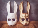  Splicer bunny mask from bioshock  3d model for 3d printers