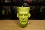 Modelo 3d de El monstruo de frankenstein con cerebro extraíble  para impresoras 3d