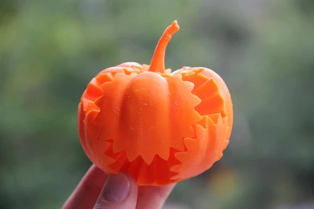 Calabaza adaptada para Halloween!